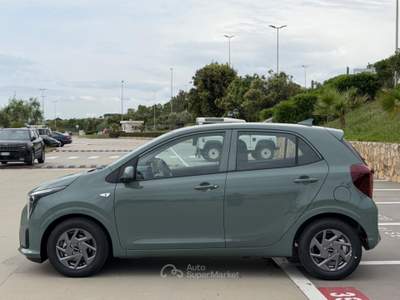 Kia Picanto 1.0 GDi KM0 URBAN+NAVI+CARPLAY+RCAM+PDC Verde usata Civitavecchia