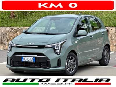 Kia Picanto 1.0 GDi KM0 URBAN+NAVI+CARPLAY+RCAM+PDC Verde usata Civitavecchia
