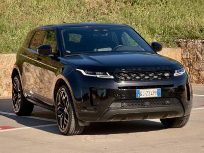 Land Rover Range Rover Evoque 2.0D I4 163 CV HYBRID AWD AUTOCARRO N1+PELLE+20'' Nero usata Civitavecchia