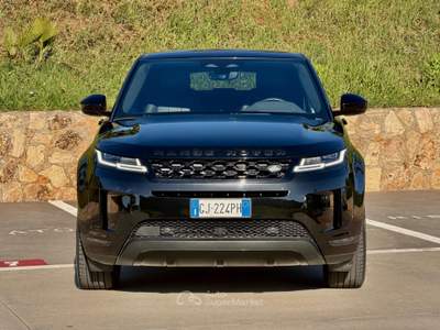 Land Rover Range Rover Evoque 2.0D I4 163 CV HYBRID AWD AUTOCARRO N1+PELLE+20'' Nero usata Civitavecchia