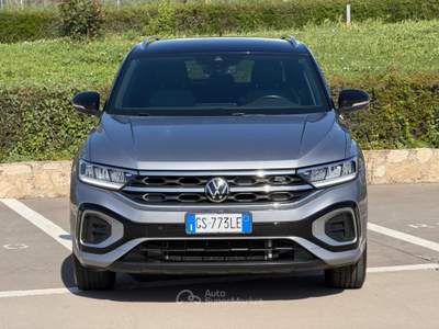 Volkswagen T-Roc 2.0 TDI SCR 150 CV DSG R-LINE+WI-FI+ALCANTARA Argento usata Civitavecchia