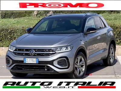 Volkswagen T-Roc 2.0 TDI SCR 150 CV DSG R-LINE+WI-FI+ALCANTARA Argento usata Civitavecchia