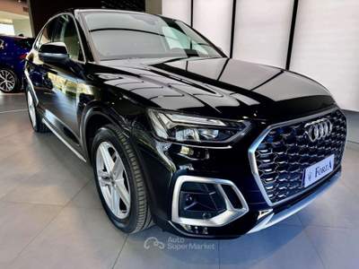 Audi Q5 Q5 Sportback 35 2.0 tdi mhev 12V S line s-tronic Nero usata Venaria Reale