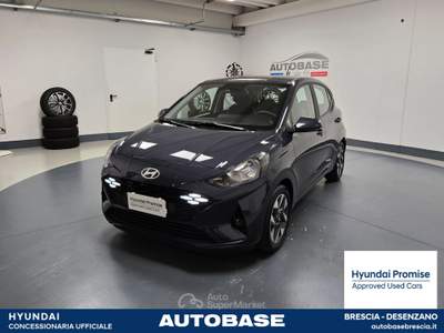 Hyundai i10 1.0 mpi Connectline 63cv Arancione usata Lonato del Garda