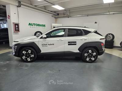 Hyundai Kona 1.6 gdi hev Exellence 2wd 129cv dct + Tetto Black Arancione usata Lonato del Garda