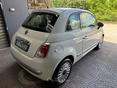 Fiat 500 1.2 Lounge Bianco usata Cesinali