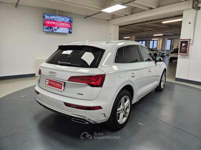 Audi Q5 40 2.0 tdi mhev 12V S line quattro s-tronic Bianco usata Lonato del Garda