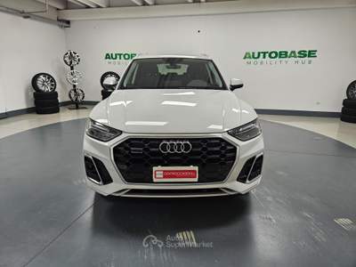 Audi Q5 40 2.0 tdi mhev 12V S line quattro s-tronic Bianco usata Lonato del Garda