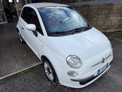 Fiat 500 C 1.2 Lounge cabrio Bianco usata Cesinali