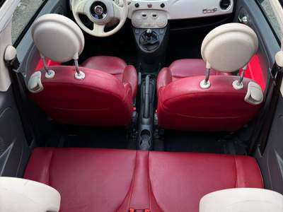 Fiat 500 C 1.2 Lounge cabrio Bianco usata Cesinali