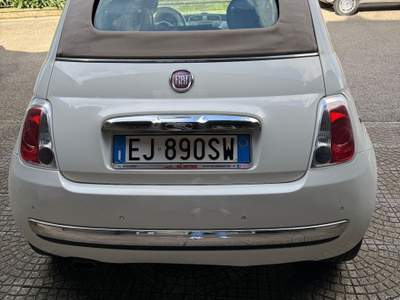 Fiat 500 C 1.2 Lounge cabrio Bianco usata Cesinali