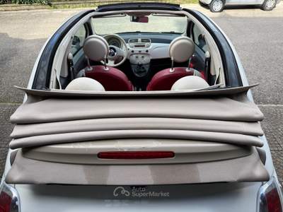 Fiat 500 C 1.2 Lounge cabrio Bianco usata Cesinali
