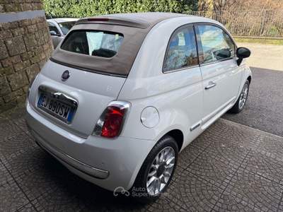 Fiat 500 C 1.2 Lounge cabrio Bianco usata Cesinali