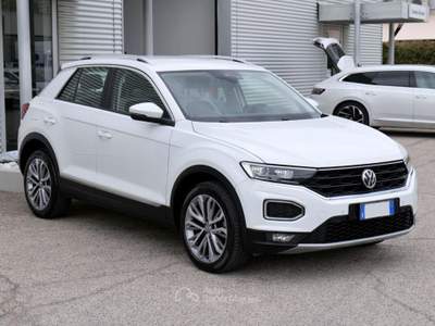 Volkswagen T-Roc 1.6 Tdi 115cv Advanced Bianco usata Civita Castellana