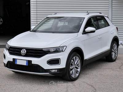 Volkswagen T-Roc 1.6 Tdi 115cv Advanced Bianco usata Civita Castellana