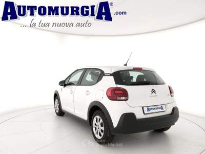 Citroen C3 PureTech 83 S&S You Bianco usata Barletta