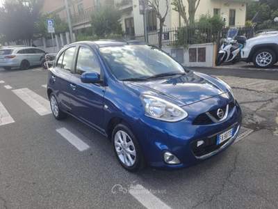 Nissan Micra 1.2 BENZINA 80CV 5p - UNIPRO TAGLIANDATA Blu/Azzurro usata Ciampino