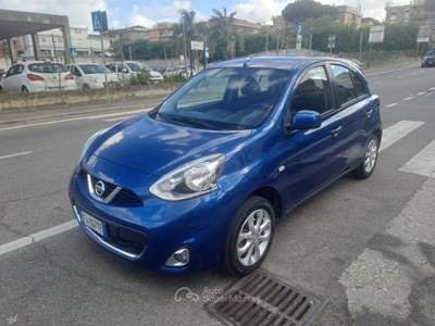 Nissan Micra 1.2 BENZINA 80CV 5p - UNIPRO TAGLIANDATA Blu/Azzurro usata Ciampino