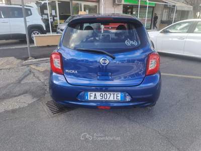 Nissan Micra 1.2 BENZINA 80CV 5p - UNIPRO TAGLIANDATA Blu/Azzurro usata Ciampino