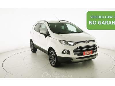 Ford EcoSport 1.5 TDCi 95 CV Titanium Bianco usata Crema