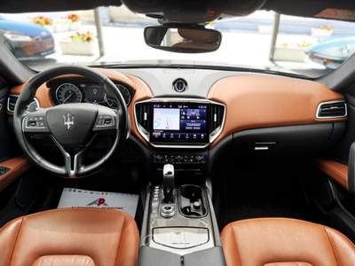 Maserati Ghibli 330cv MHEV (PelleCognac/APP/LED/Retro) Nero usata Castellaneta