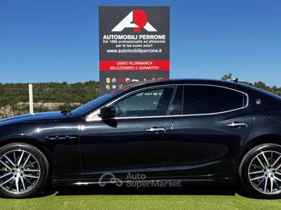 Maserati Ghibli 330cv MHEV (PelleCognac/APP/LED/Retro) Nero usata Castellaneta