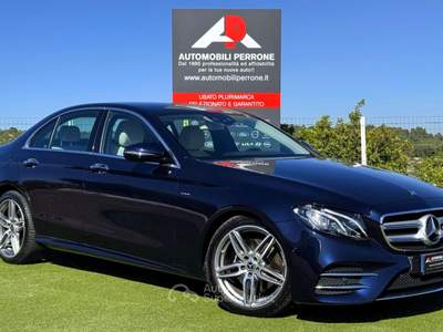 Mercedes-Benz Classe E d 4Matic Auto Premium AMG (Pelle/Navi/Auto/LED) Blu/Azzurro usata Castellaneta
