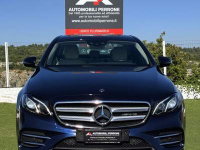 Mercedes-Benz Classe E d 4Matic Auto Premium AMG (Pelle/Navi/Auto/LED) Blu/Azzurro usata Castellaneta