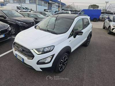 Ford EcoSport NEOPATENTATI 2018 1.0 ecoboost Active TG : GL343HV Bianco usata Basiliano