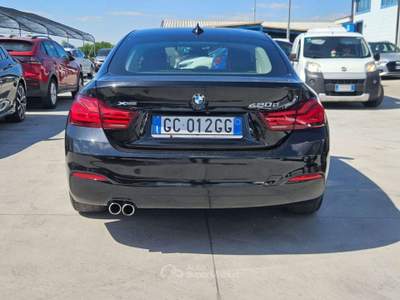 BMW Serie 4 420d 420d Gran Coupe xdrive Advantage auto - GC012GG Nero usata Basiliano