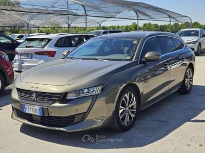 Peugeot 508 508 II 2019 SW SW 1.5 bluehdi Allure s - FZ176HZ Verde usata Basiliano