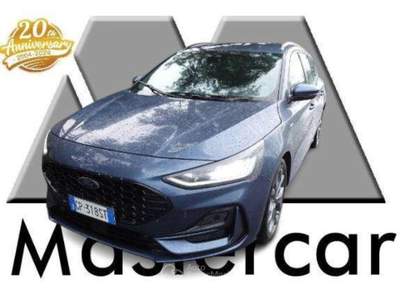 Ford Focus SW 1.0 ecoboost h ST-Line Design 125cv -GP318ST Blu/Azzurro usata Basiliano