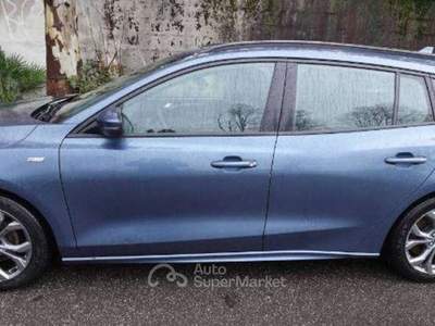 Ford Focus SW 1.0 ecoboost h ST-Line Design 125cv -GP318ST Blu/Azzurro usata Basiliano