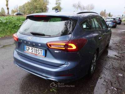 Ford Focus SW 1.0 ecoboost h ST-Line Design 125cv -GP318ST Blu/Azzurro usata Basiliano