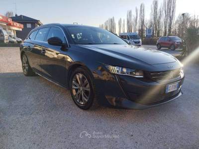 Peugeot 508 508 SW SW 1.5 bluehdi Business tg : GC773HS Nero usata Basiliano