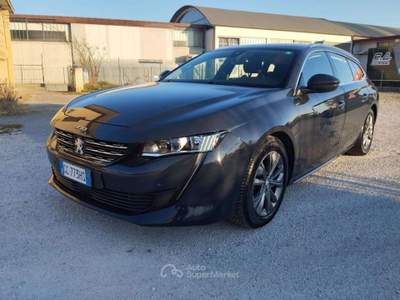 Peugeot 508 508 SW SW 1.5 bluehdi Business tg : GC773HS Nero usata Basiliano