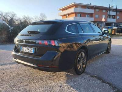 Peugeot 508 508 SW SW 1.5 bluehdi Business tg : GC773HS Nero usata Basiliano