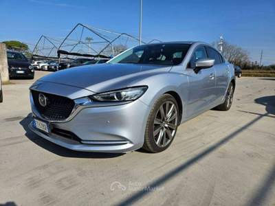 Mazda 6 Berlina 2.2 Exclusive 184cv 6at PELLE -  FZ929SR Argento usata Basiliano