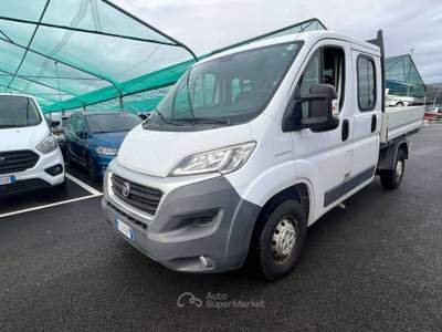 Fiat Ducato Pianale Cassone Doppia Cabina 7 POSTI - FE440BP Bianco usata Basiliano