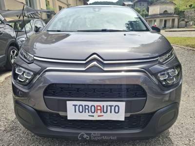 Citroen C3 PureTech 83 S&S Feel UNICO PROPRIETARIO Grigio usata Varallo