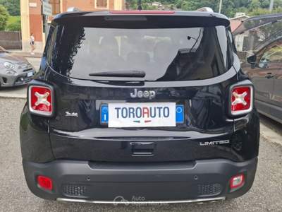 Jeep Renegade 1.6 Mjt 120 CV Limited UNICO PROPRIETARIO Nero usata Varallo