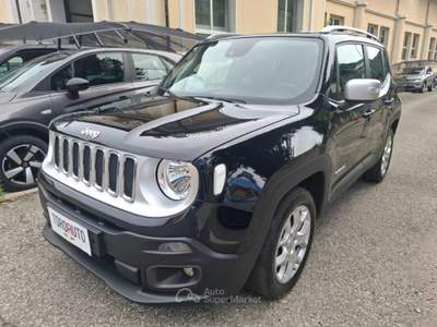 Jeep Renegade 1.6 Mjt 120 CV Limited UNICO PROPRIETARIO Nero usata Varallo