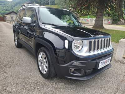 Jeep Renegade 1.6 Mjt 120 CV Limited UNICO PROPRIETARIO Nero usata Varallo
