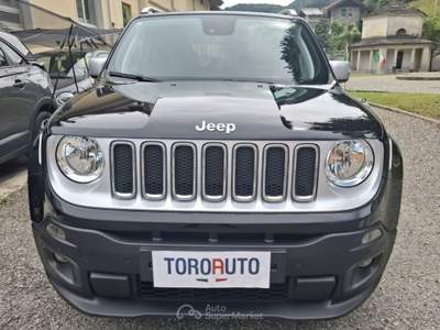 Jeep Renegade 1.6 Mjt 120 CV Limited UNICO PROPRIETARIO Nero usata Varallo