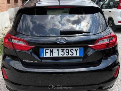 Ford Fiesta 1.0 EcoBoost 100CV 5 porte Powershift Titanium Nero usata Monterotondo