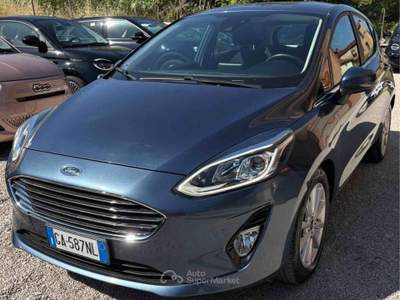 Ford Fiesta 1.5 EcoBlue 5 porte Titanium Blu/Azzurro usata Monterotondo