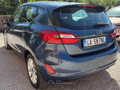 Ford Fiesta 1.5 EcoBlue 5 porte Titanium Blu/Azzurro usata Monterotondo