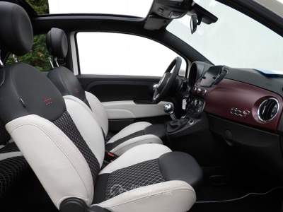 Fiat 500C 500C Cabriolet Bianco usata Castelbuono