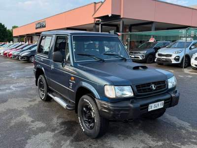 Hyundai Galloper 4x4 trazione integrale con ridotte Blu/Azzurro usata Ghislarengo