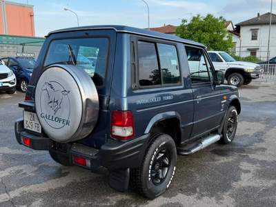 Hyundai Galloper 4x4 trazione integrale con ridotte Blu/Azzurro usata Ghislarengo